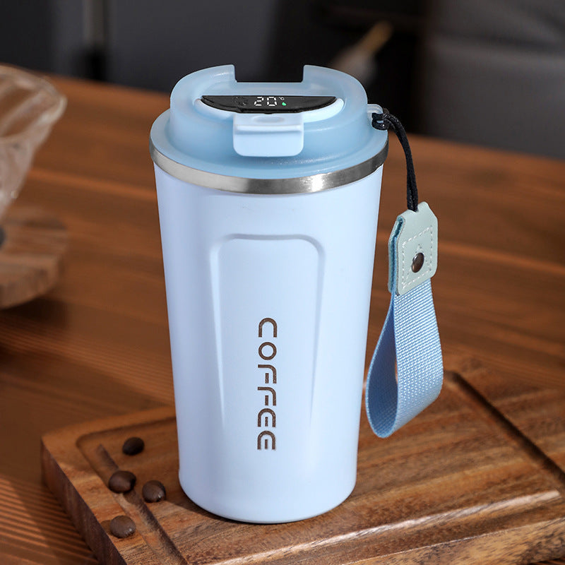 Smart Coffee Cup Stainless Steel Portable Vacuum Cup