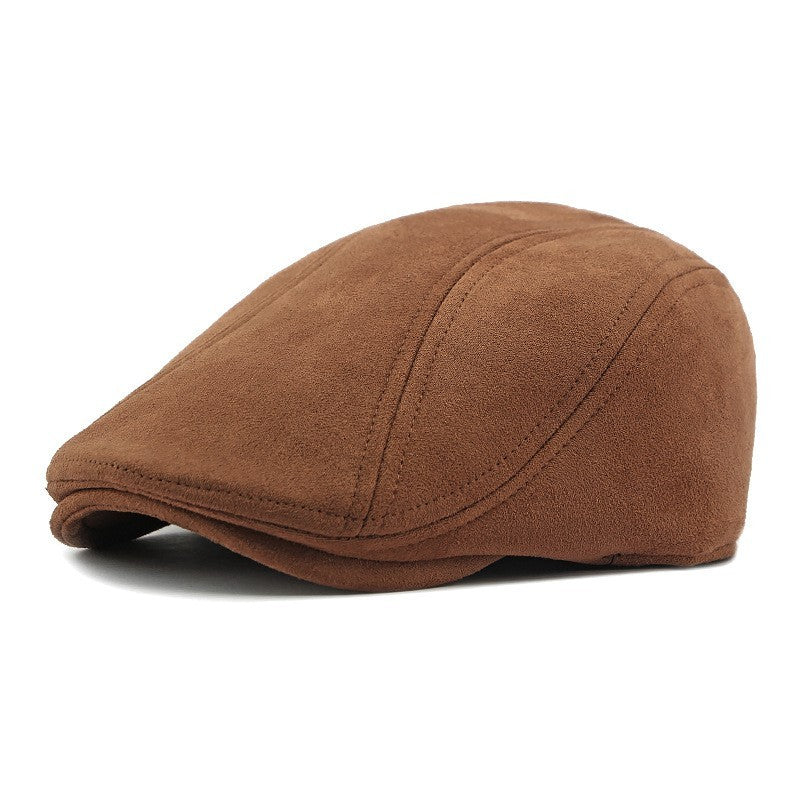 Simple Light Board Suede Hat For Men And Women