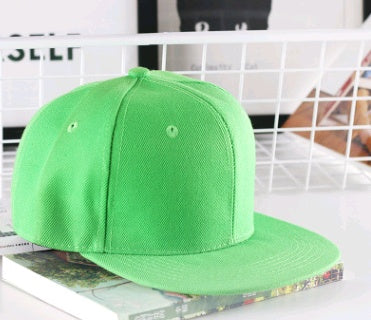 Pure Color Light Board Hiphop Flat Along The Hat Tide Men And Women Baseball  Korean Version Of Hip Hop Hat