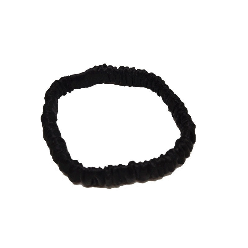 Silk seamless hair tie