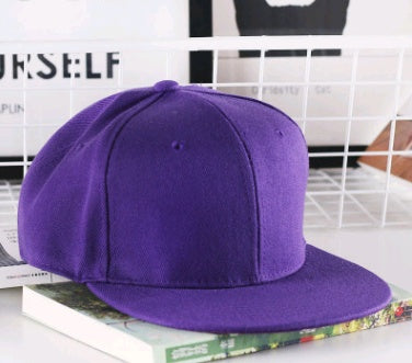 Pure Color Light Board Hiphop Flat Along The Hat Tide Men And Women Baseball  Korean Version Of Hip Hop Hat