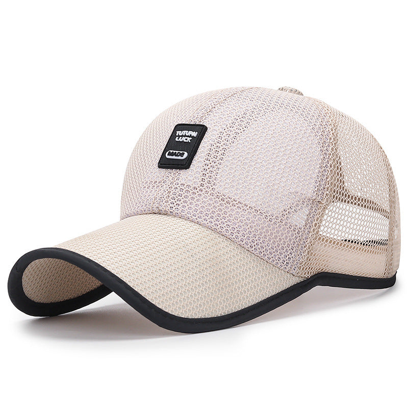 Sunshade Net Hat For Women Sunscreen Baseball Hat For Men