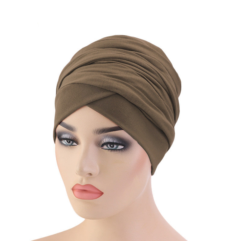 Scarf Hat Lndian Hat Muslim Long Tail Hat