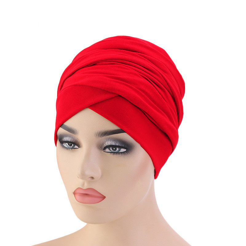 Scarf Hat Lndian Hat Muslim Long Tail Hat