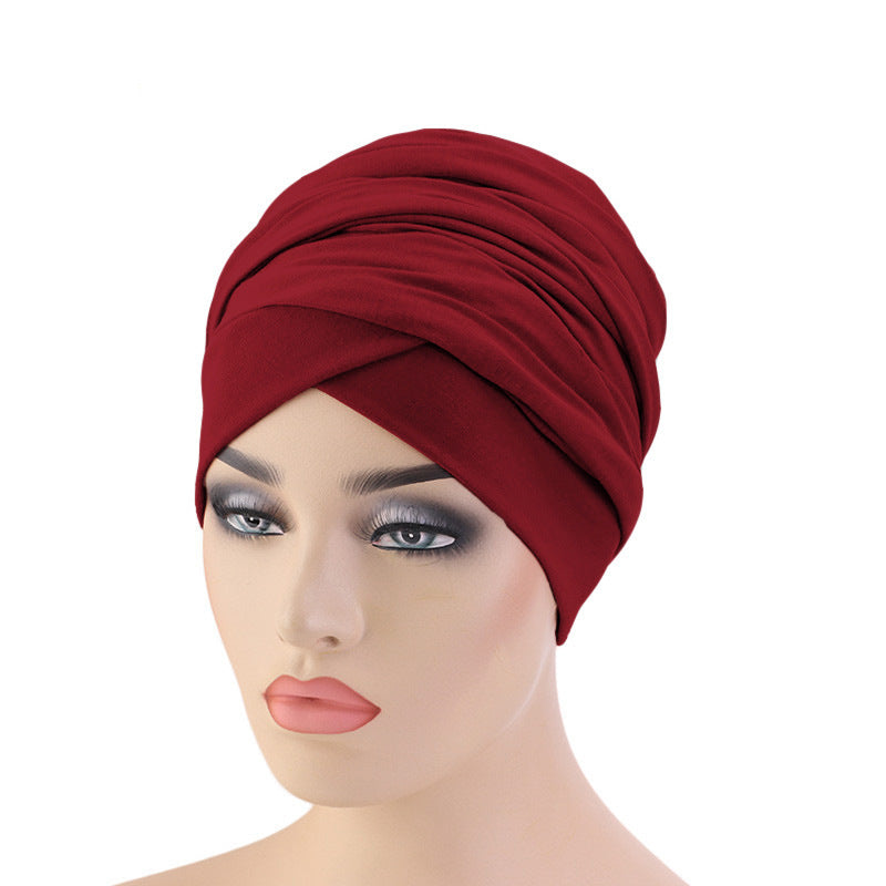 Scarf Hat Lndian Hat Muslim Long Tail Hat