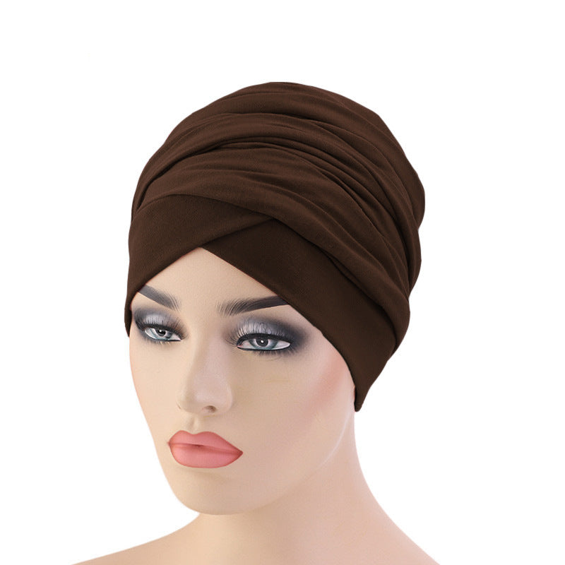 Scarf Hat Lndian Hat Muslim Long Tail Hat