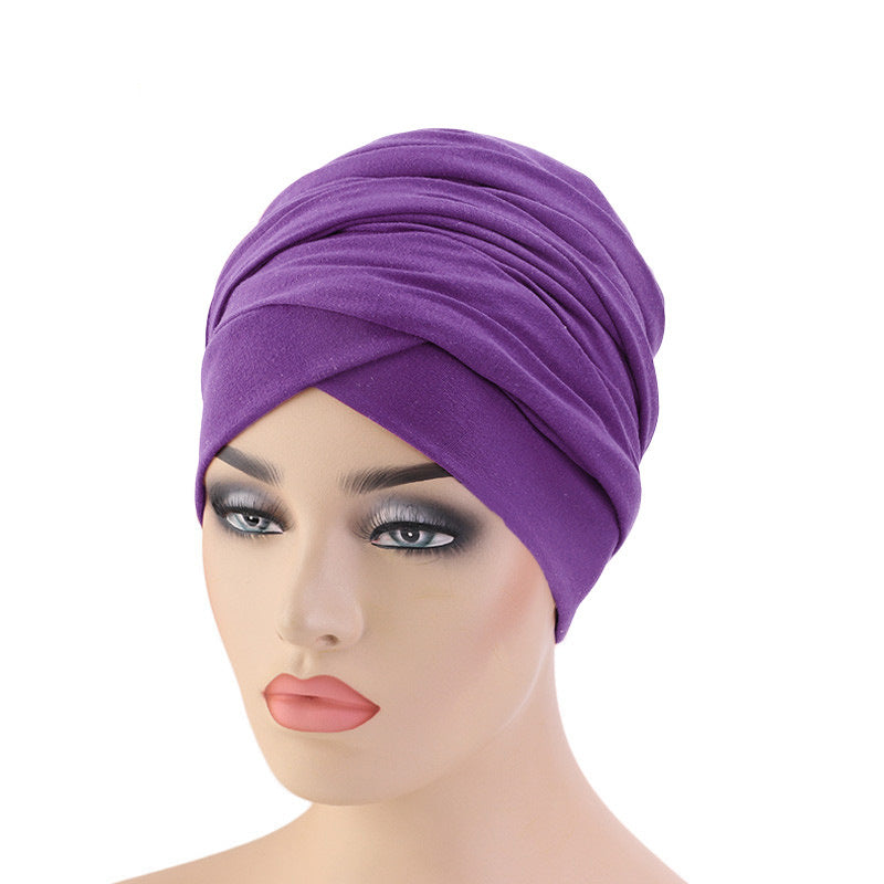 Scarf Hat Lndian Hat Muslim Long Tail Hat