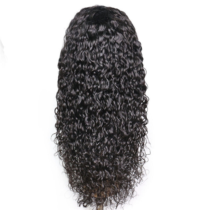 Wig Ladies Mid-length Curly Hair Hand-wrapped Small Curls