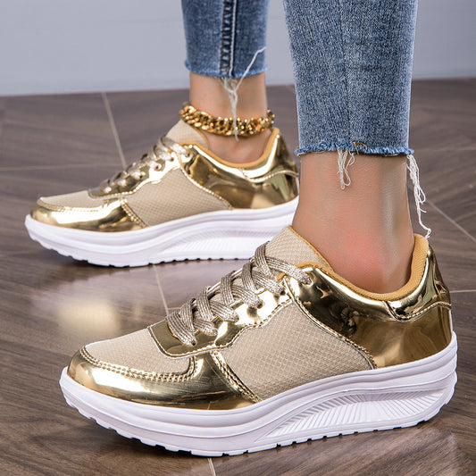 Rocking Bottom Golden Bright Breathable Casual Sneaker