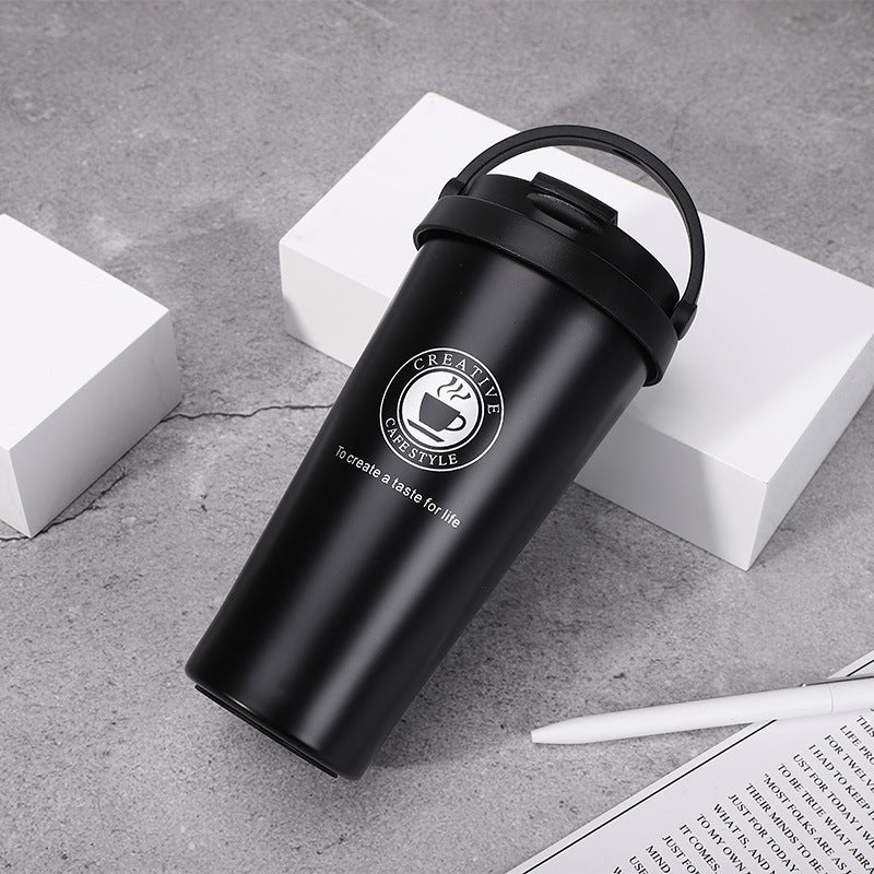 Vacuum Cup Stainless Steel Portable Coffee Cup Portable Vehicle-mounted