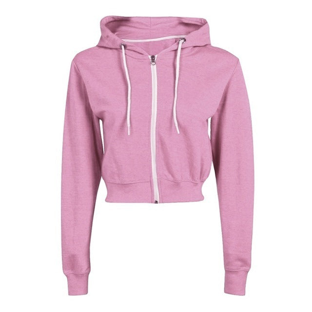 Women Summer Tops Drawstring Hooded Hood