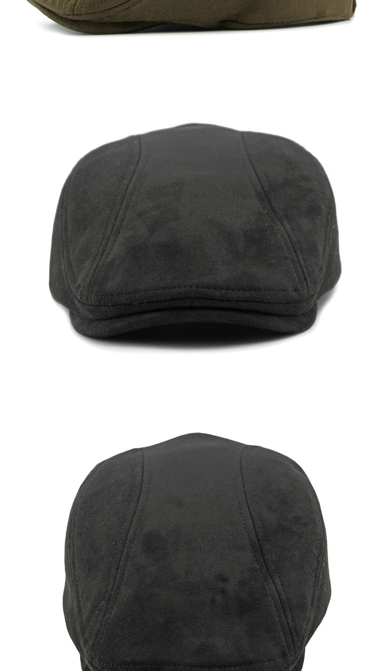 Simple Light Board Suede Hat For Men And Women