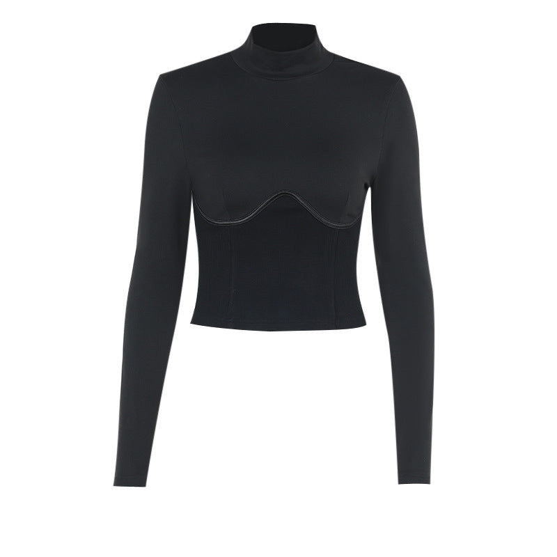 Slim Fit Girdle Slimming Long Sleeve Top Women