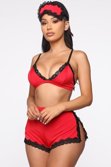 Women Sexy Sleepwear Lingerie Lace Bra