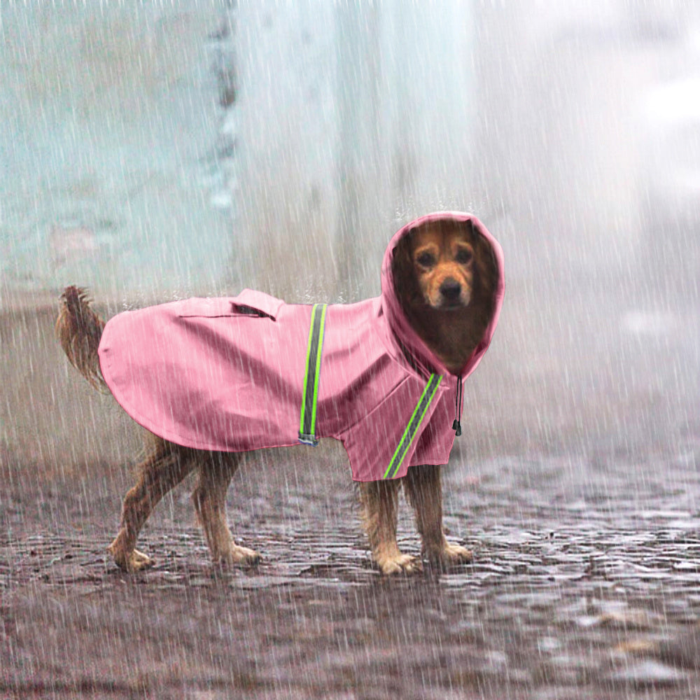 Waterproof Reflective Dog Raincoat