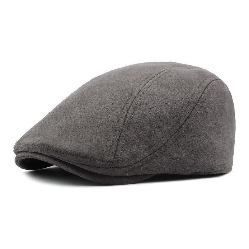 Simple Light Board Suede Hat For Men And Women