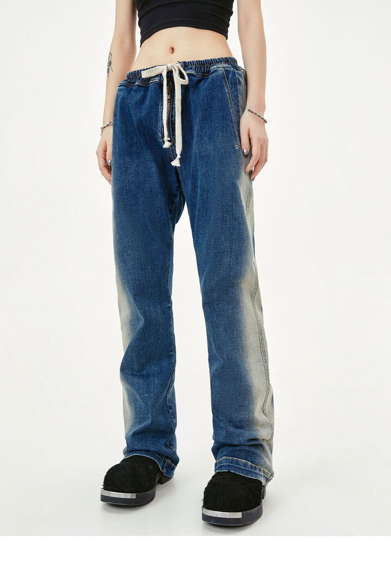 Weila Washed Gradient Stretch Jeans Men